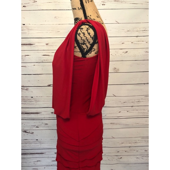 B Darlin Sexy Red Dress Size 3/4 - Picture 5 of 5